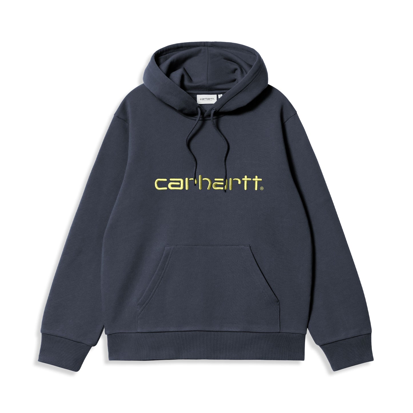 Carhartt WIP Hooded Carhartt Sweat Deep Night/Gentle Green  - I0305473PLXX