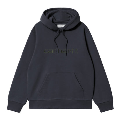 Carhartt WIP Hooded Carhartt Sweat Dark Navy/Dark Scarab  - I0305473Z0XX