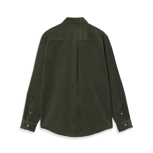 Carhartt WIP L/S Madison Fine Cord Shirt Opuntia/Wax  - I0305803DEXX