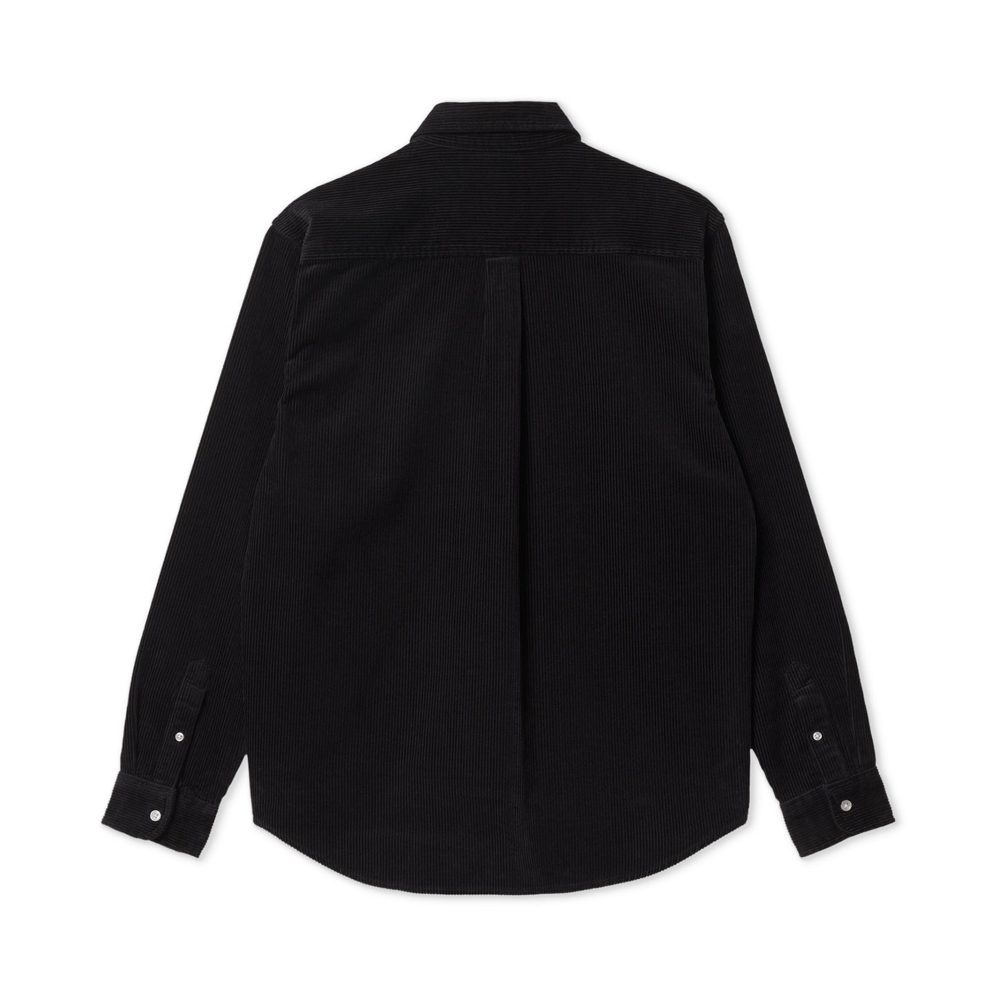 Carhartt WIP L/S Madison Fine Cord Shirt Black/Wax  - I030580K02XX