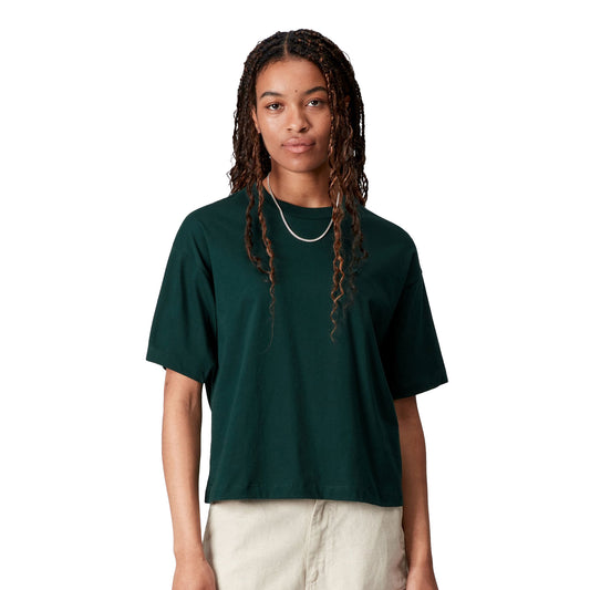 Carhartt WIP W S/S Chester T-Shirt Dark Fir  - I03065605AXX