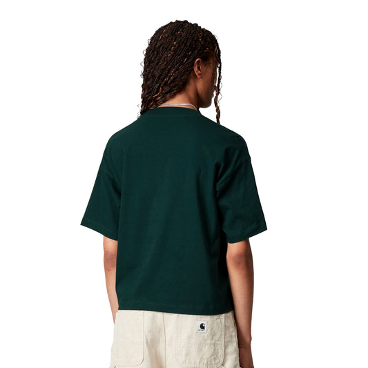 Carhartt WIP W S/S Chester T-Shirt Dark Fir  - I03065605AXX
