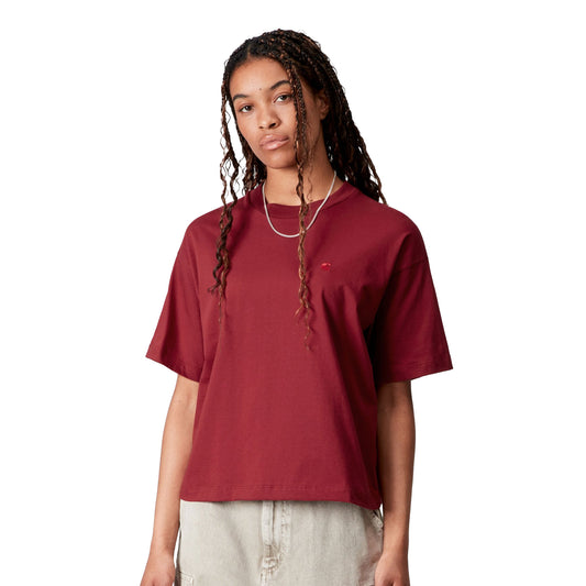 Carhartt WIP W S/S Chester T-Shirt Scarlet  - I030656H8XX