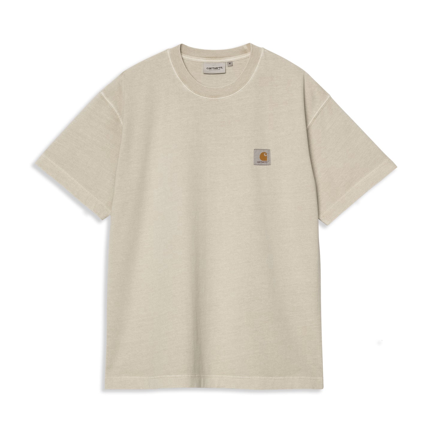 Carhartt WIP S/S Vista T-Shirt Fleur De Sel garment dyed  - I0307802LPGD