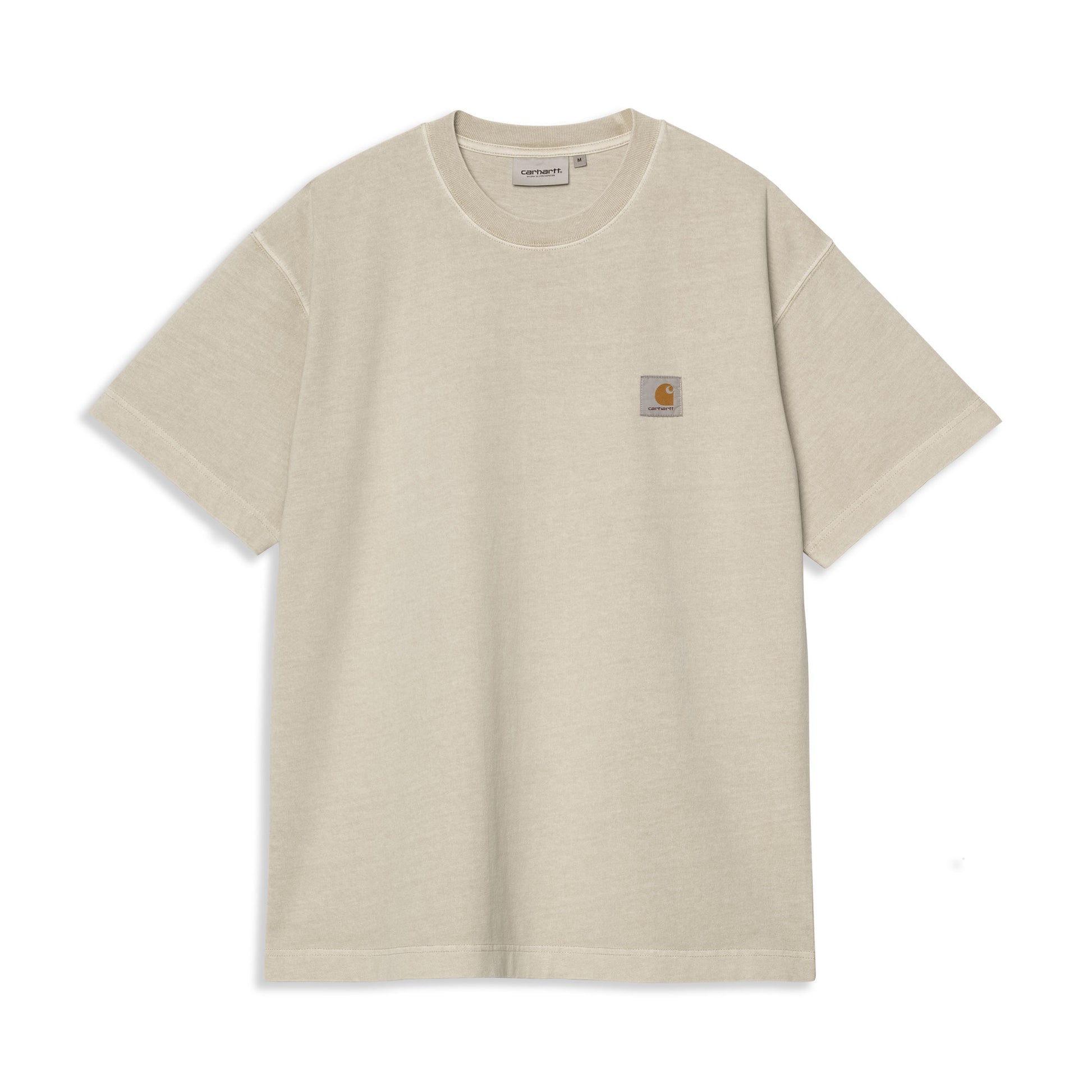 Carhartt WIP S/S Vista T-Shirt Fleur De Sel garment dyed  - I0307802LPGD