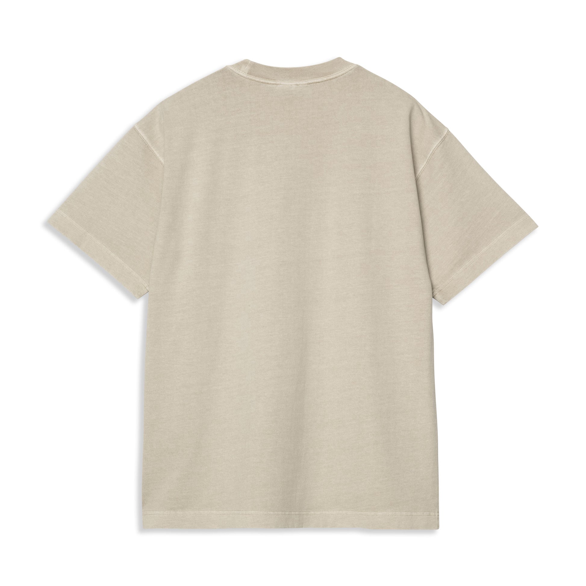 Carhartt WIP S/S Vista T-Shirt Fleur De Sel garment dyed  - I0307802LPGD