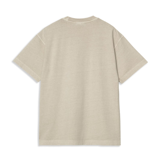 Carhartt WIP S/S Vista T-Shirt Fleur De Sel garment dyed  - I0307802LPGD