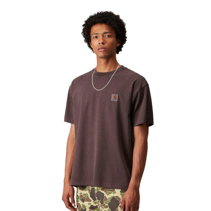 Carhartt WIP S/S Vista T-Shirt Palisander garment dyed  - I03078033HGD