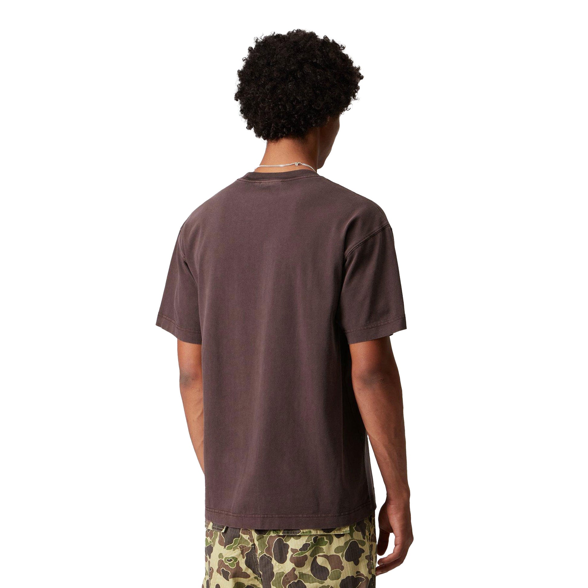 Carhartt WIP S/S Vista T-Shirt Palisander garment dyed  - I03078033HGD