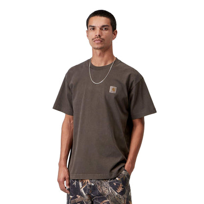 Carhartt WIP S/S Vista T-Shirt Tobacco garment dyed  - I03078047GD