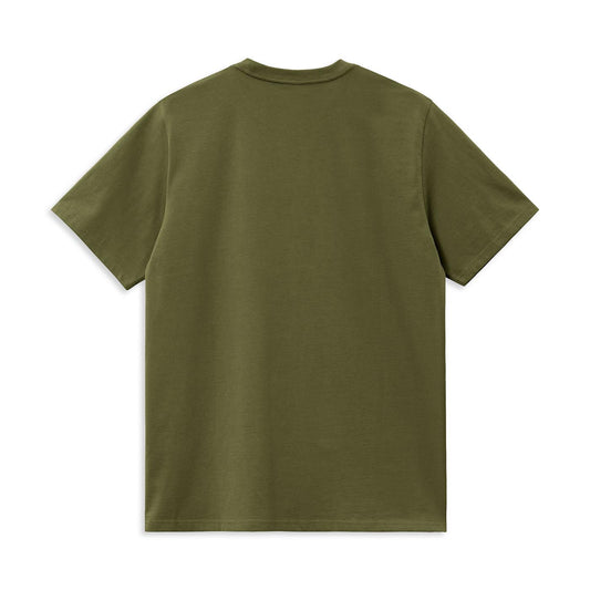 Carhartt WIP S/S Script T-Shirt Dundee/Glassy Pink  - I03104724DXX