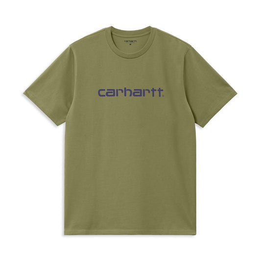 Carhartt WIP S/S Script T-Shirt Capulet/Aura  - I0310472I9XX