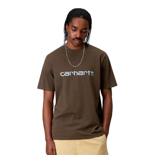 Carhartt WIP S/S Script T-Shirt Liberica/Air Sky  - I0310472QGXX