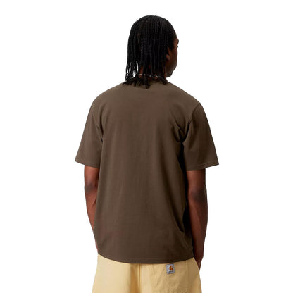 Carhartt WIP S/S Script T-Shirt Liberica/Air Sky  - I0310472QGXX