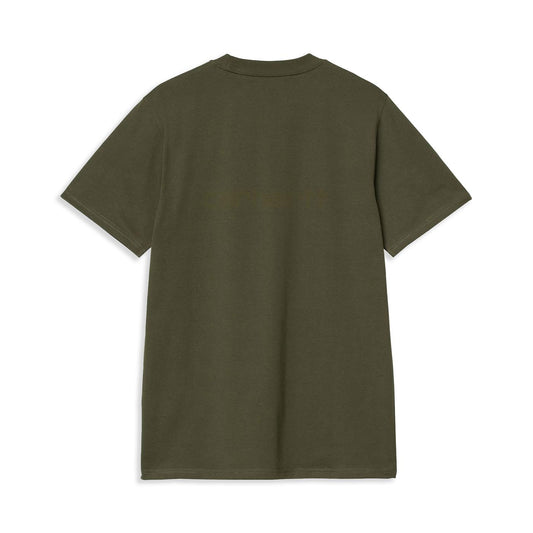 Carhartt WIP S/S Script T-Shirt Turtle/Air Pink  - I0310472QHXX