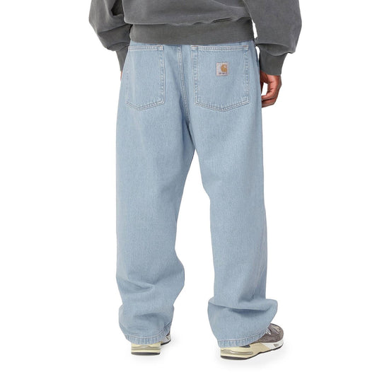 Carhartt WIP Brandon Pant Blue heavy stone bleached  - I03124601A3