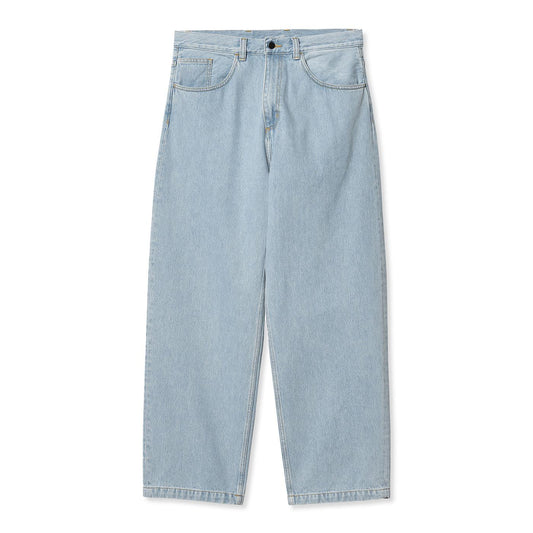 Carhartt WIP Brandon Pant Blue heavy stone bleached  - I03124601A3