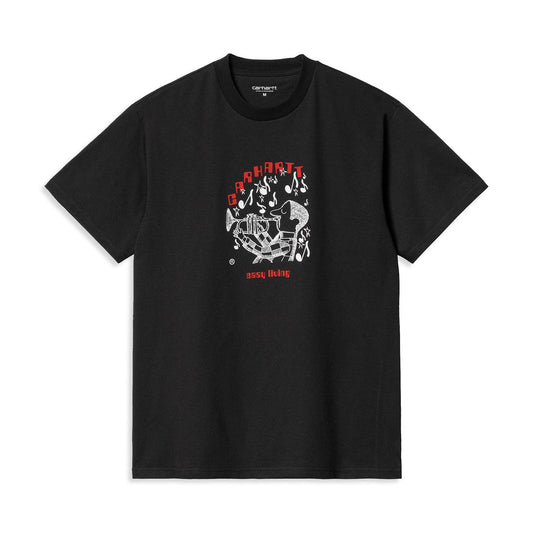 Carhartt WIP S/S Easy Living T-Shirt Black  - I03176189XX