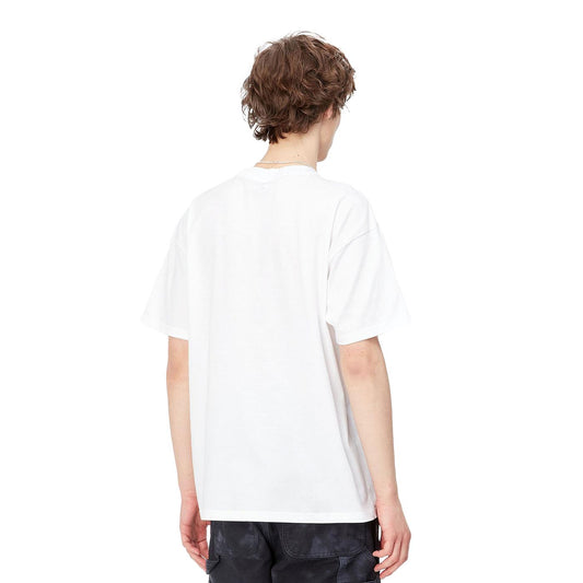 Carhartt WIP S/S Stretch Pocket T-Shirt White  - I03183102XX