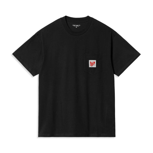 Carhartt WIP S/S Stretch Pocket T-Shirt Black  - I03183189XX