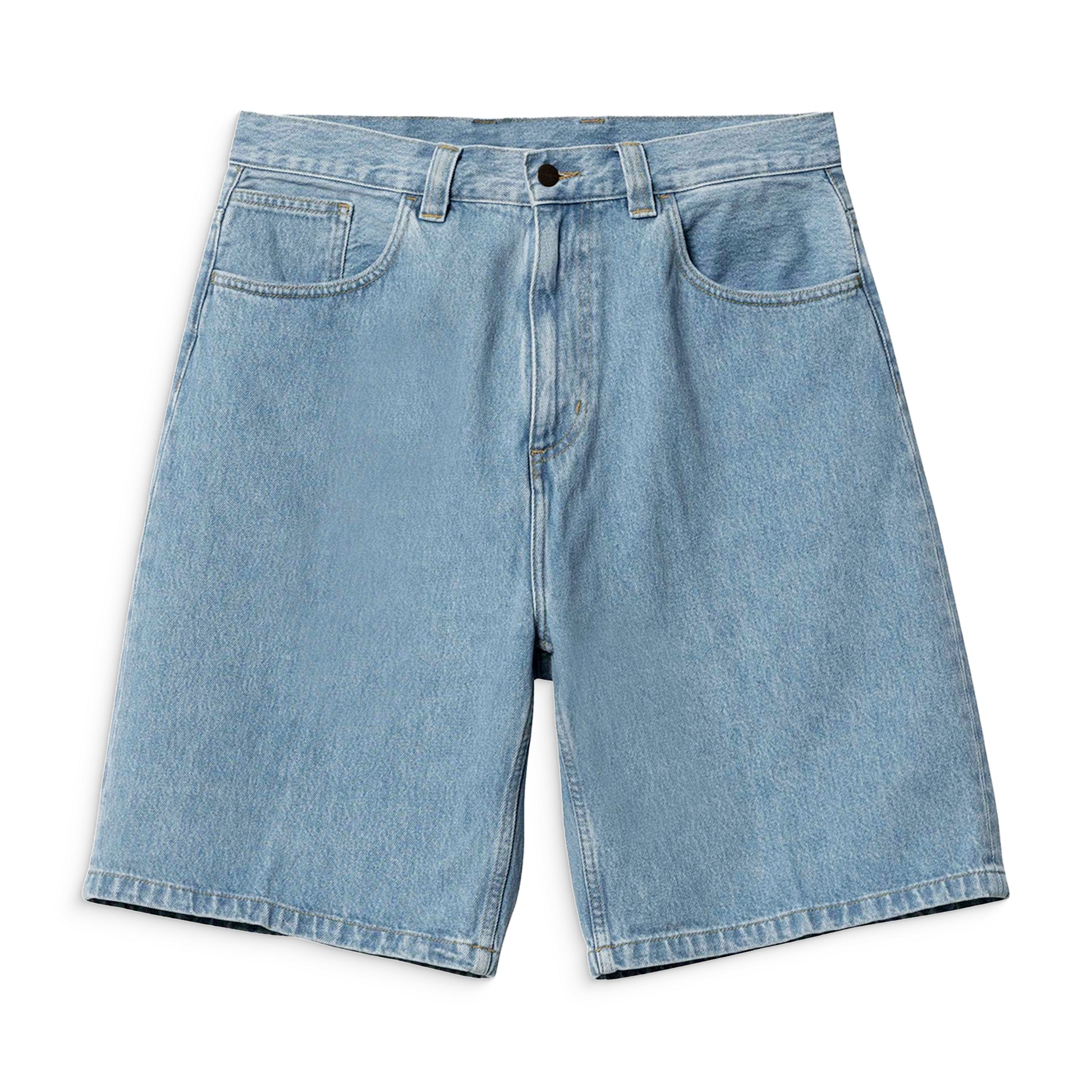 Carhartt WIP W Brandon Short Blue stone bleached  - I0319190112