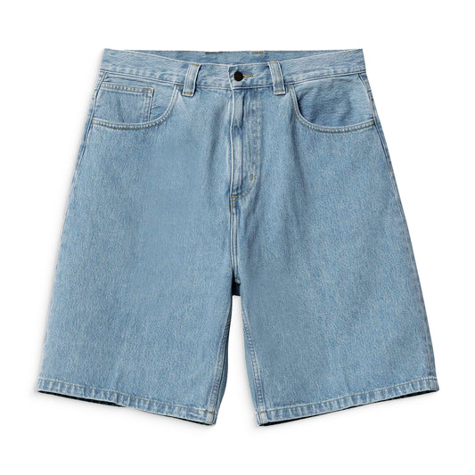 Carhartt WIP W Brandon Short Blue stone bleached  - I0319190112