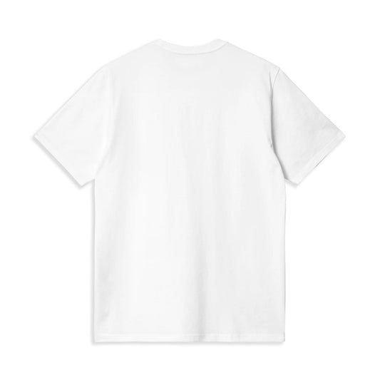 Carhartt WIP S/S Pocket Heart T-Shirt White/Black  - I03212800AXX