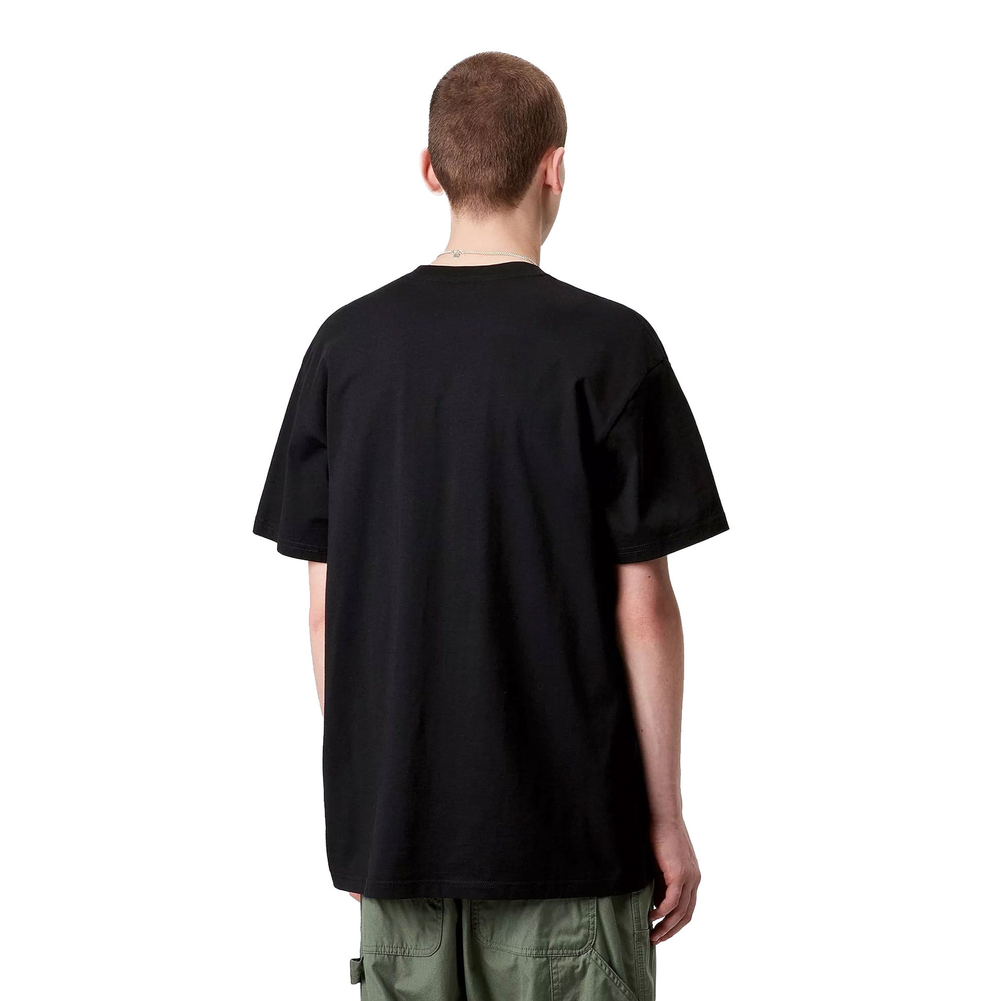 Carhartt WIP S/S Pocket Heart T-Shirt Black/Black  - I03212800EXX