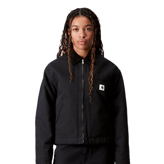 Carhartt WIP W OG Detroit Jacket Black/Black rinsed  - I03223600E02
