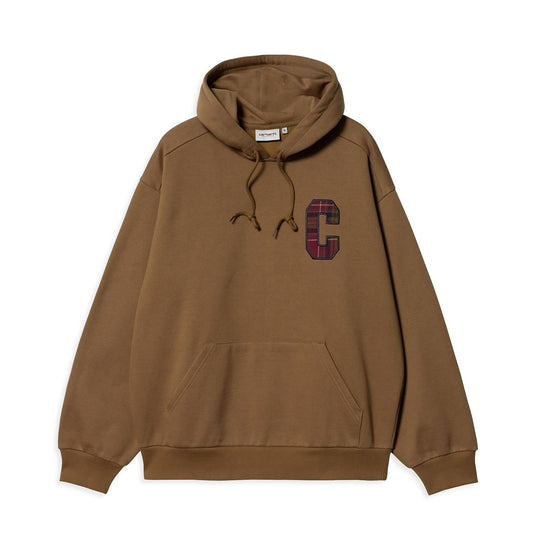 Carhartt WIP Hooded Wiles Sweat Hamilton Brown  - I032457HZXX