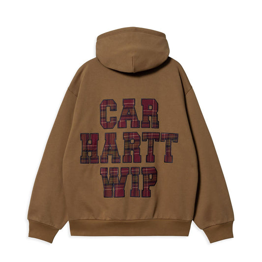 Carhartt WIP Hooded Wiles Sweat Hamilton Brown  - I032457HZXX