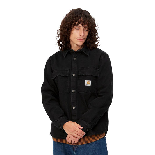Carhartt WIP Manny Shirt Jacket Black  - I0327058902
