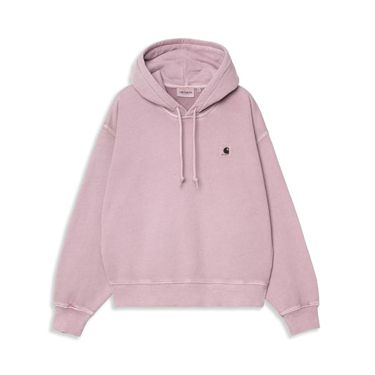 Carhartt WIP W Hooded Nelson Sweat Hortensia garment dyed  - I0327412P8GD