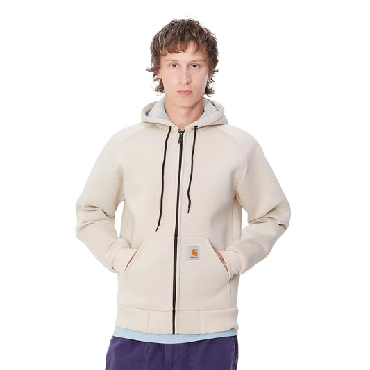 Carhartt WIP Car-Lux Hooded Jacket Moonbeam/Grey  - I0329352JYXX