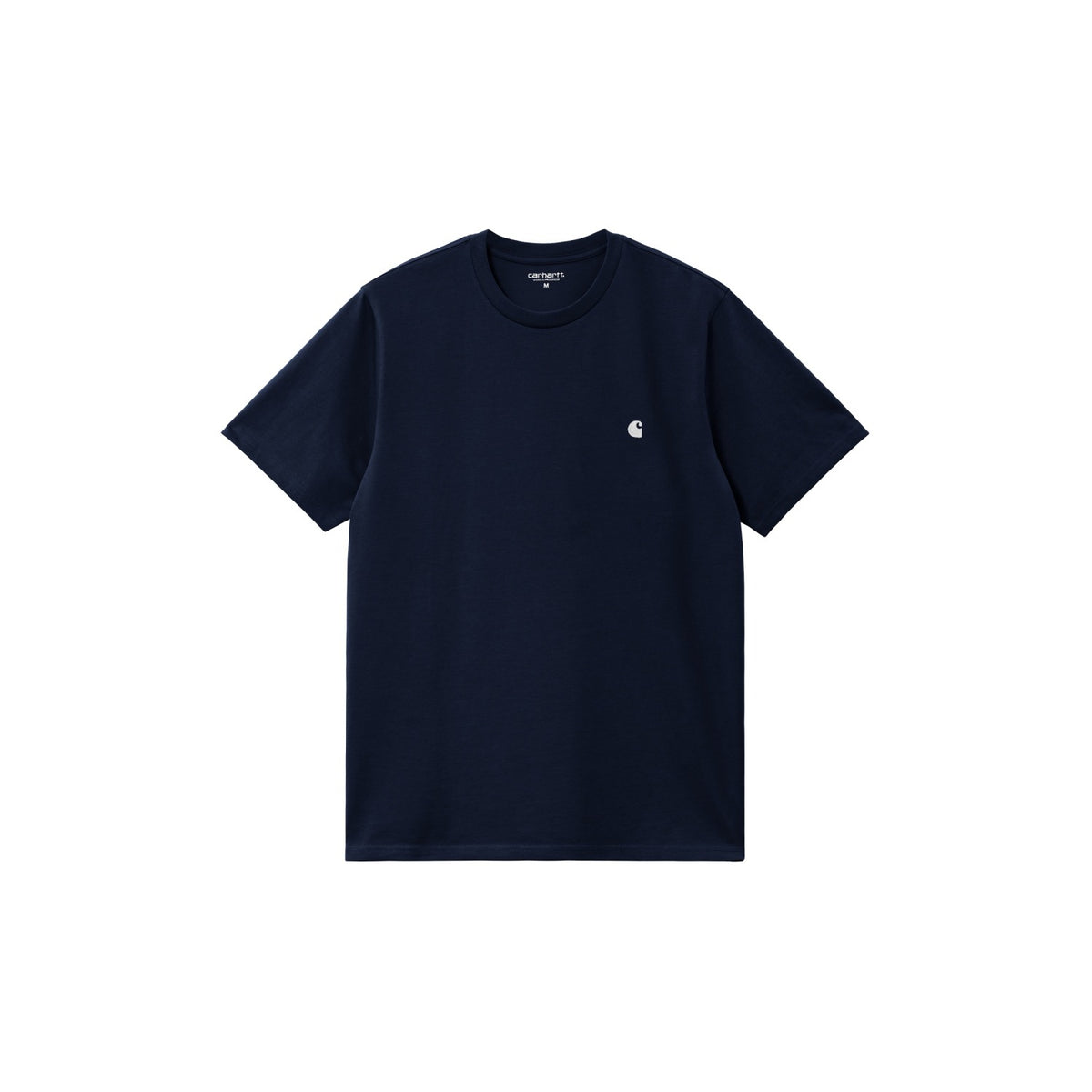 Carhartt WIP S/S Madison T-Shirt Dark Navy/White  - I03300000BXX