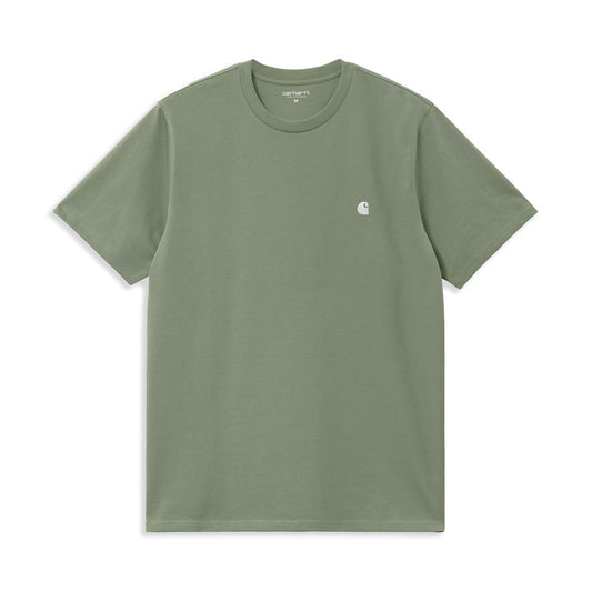 Carhartt WIP S/S Madison T-Shirt Park/White  - I03300022XXX