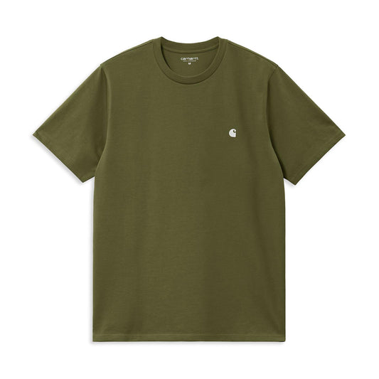 Carhartt WIP S/S Madison T-Shirt Dundee/White  - I03300025DXX