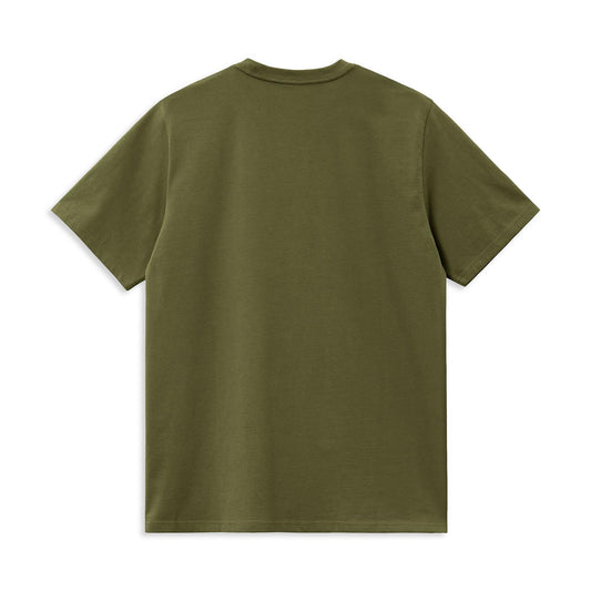 Carhartt WIP S/S Madison T-Shirt Dundee/White  - I03300025DXX