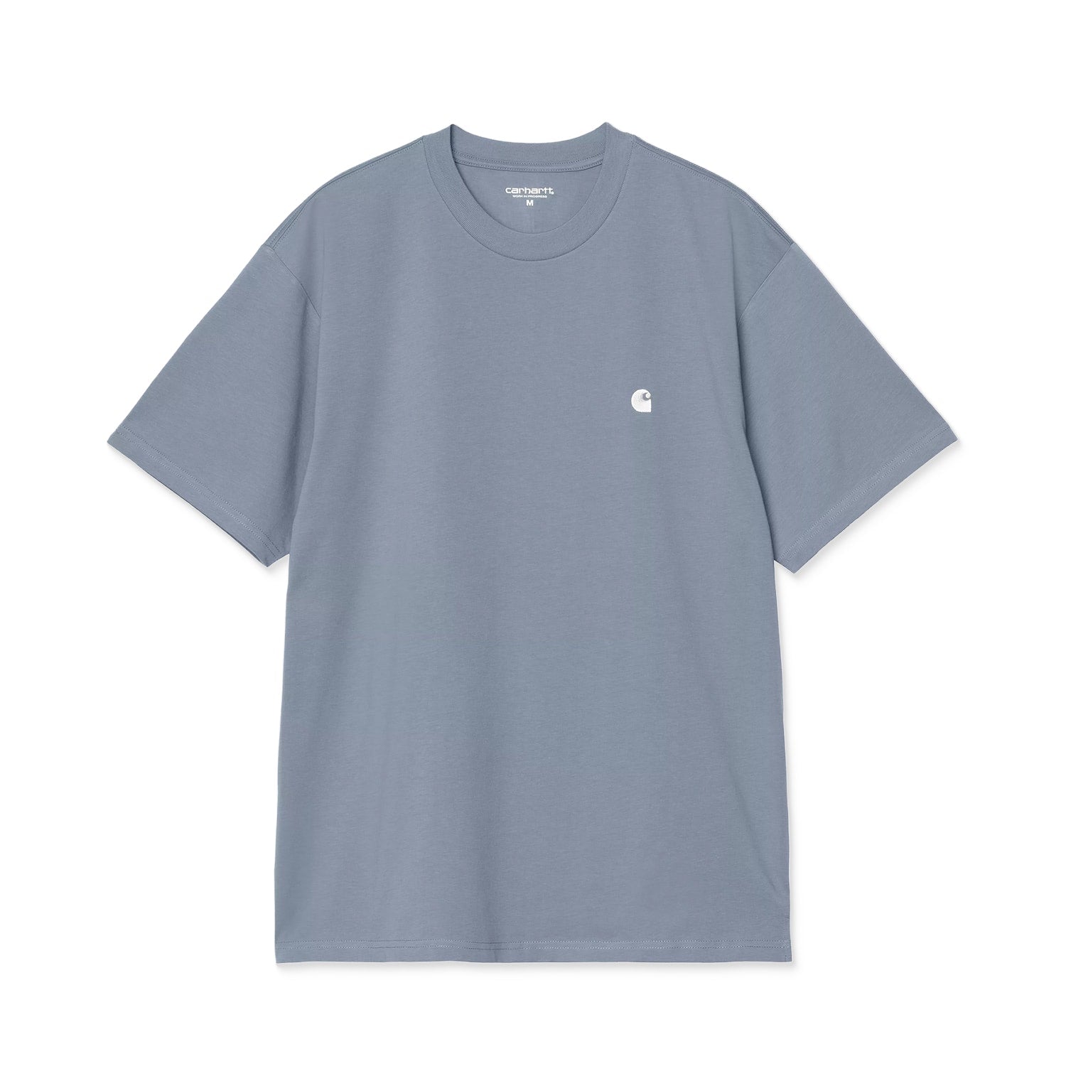 Carhartt WIP S/S Madison T-Shirt Velvet Blue/White  - I0330003PPXX