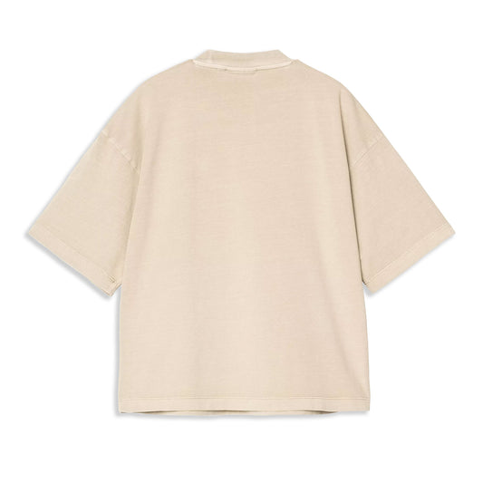 Carhartt WIP W S/S Nelson T-Shirt Fleur De Sel garment dyed  - I0330512LPGD