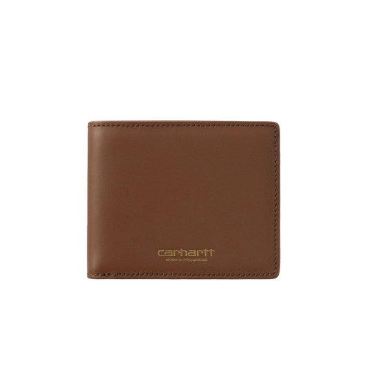 Carhartt WIP Vegas Billfold Wallet Cognac/Gold  - I03310820IXX