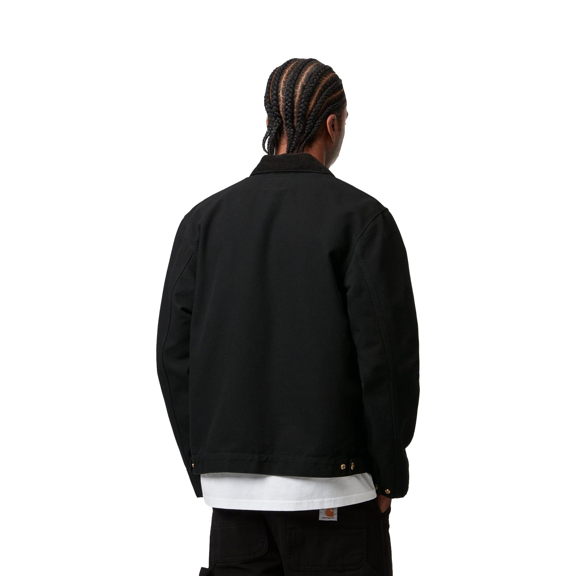 Carhartt WIP Detroit Jacket Black/Black rinsed – XTREME