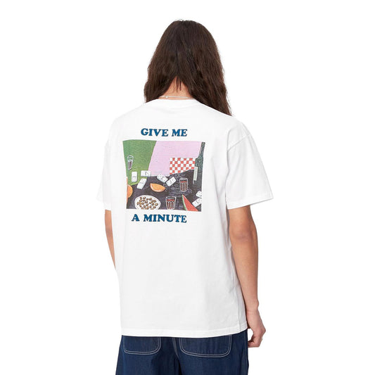 Carhartt WIP S/S Isis Maria Dinner T-Shirt White  - I03312702XX