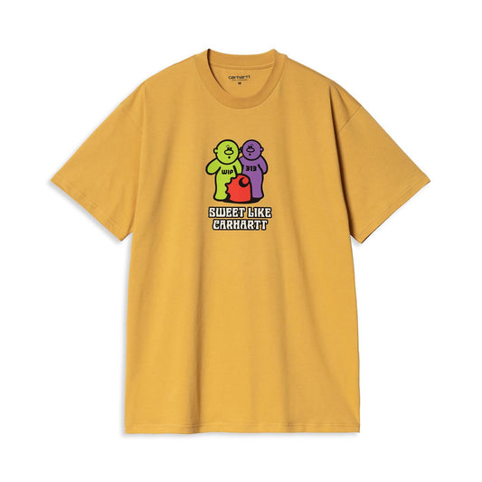 Carhartt WIP S/S Gummy T-Shirt Sunray  - I0331641ZEXX