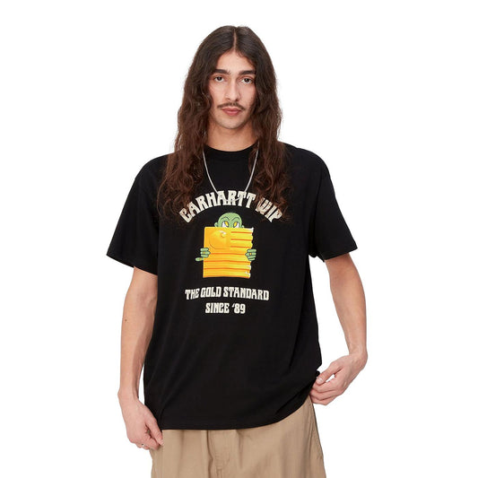 Carhartt WIP S/S Gold Standard T-Shirt Black  - I03325089XX