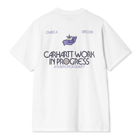 Carhartt WIP S/S Soil T-Shirt White  - I03326002XX