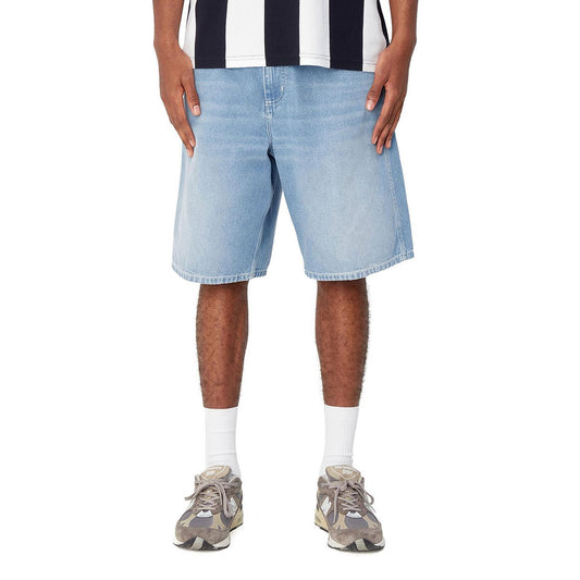 Carhartt WIP Simple Short Blue light true washed  - I03333301ZO