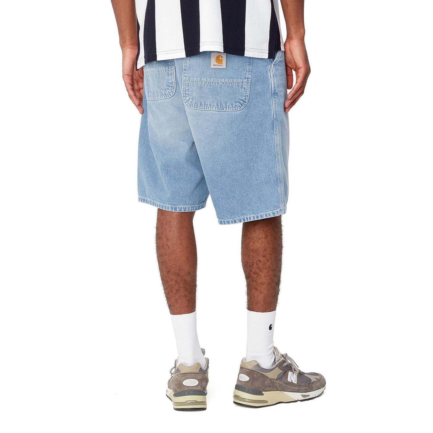 Carhartt WIP Simple Short Blue light true washed  - I03333301ZO