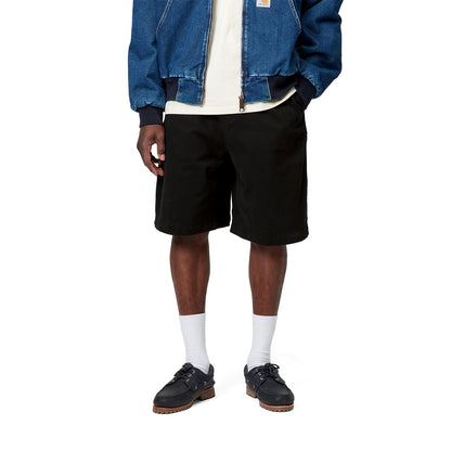 Carhartt WIP Floyde Short Black garment dyed  - I03358789GD
