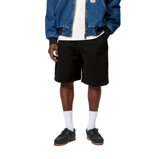 Carhartt WIP Floyde Short Black garment dyed  - I03358789GD